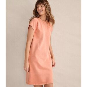 Haven Well Within Organic Cotton Terry T-shirt Sweatshirt Dress Sz S‎